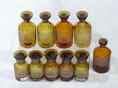 10x apothekerfläschchen - 10x,