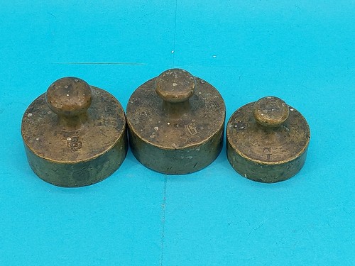 Alte gewichte aus - alte, messing