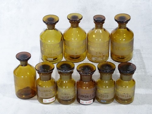 10x apothekerfläschchen - 10x,