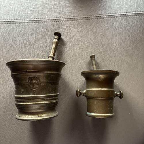 Apotheker mörser aus - apotheker, messing